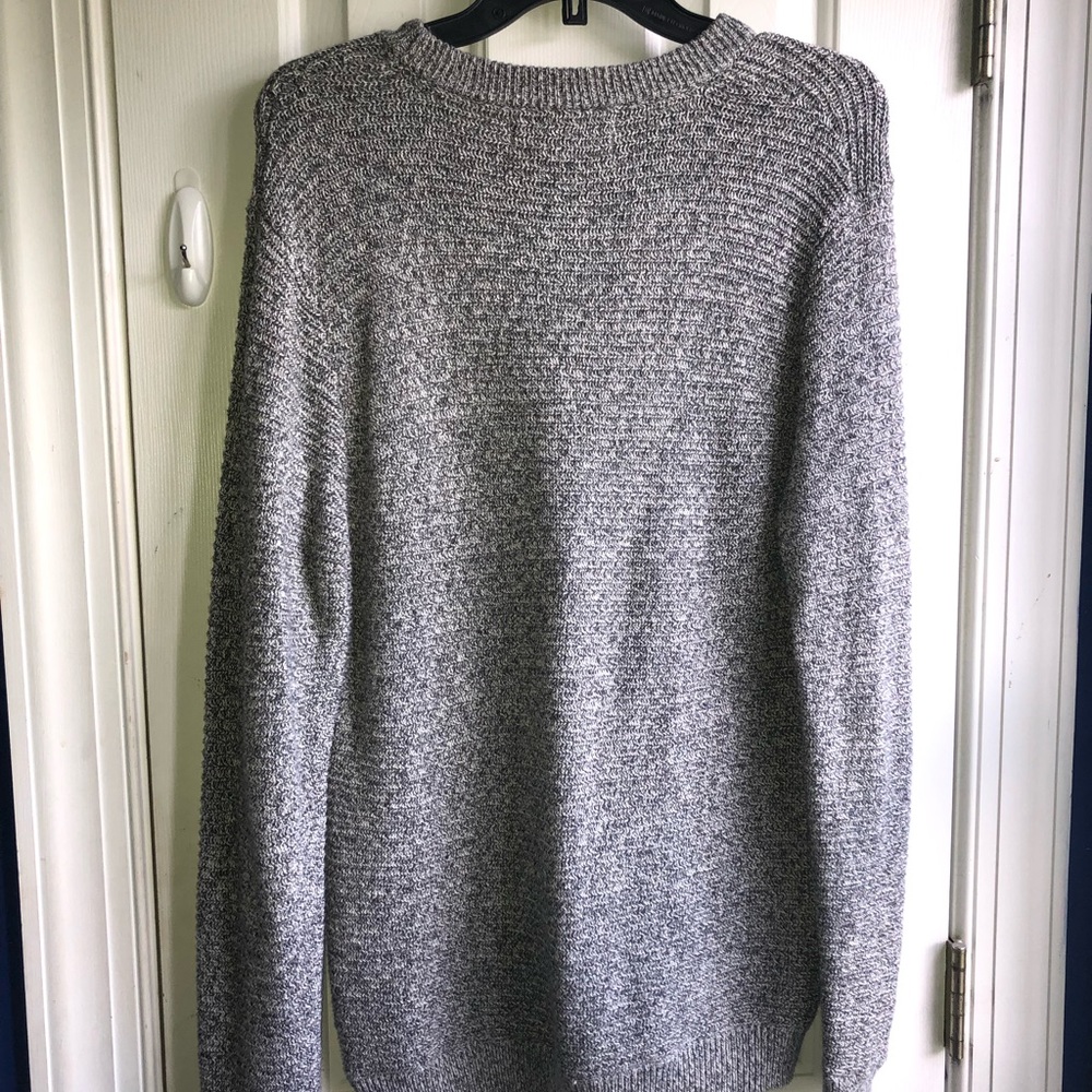 Grey Knit Sweatshirt - Picture 2 of 3